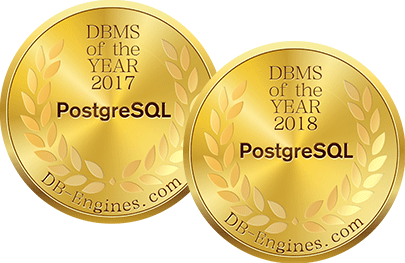 PostgreSQL赢得了“年度数据库”冠军称号